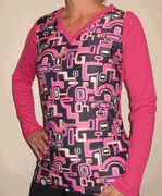 L/S Julie Geometric